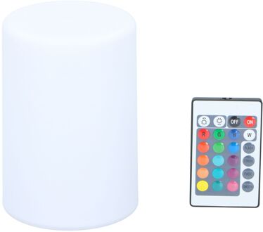 Grundig Moodlight Lamp - Lamp met RGB kleuren - Tafellamp - Sfeerlicht - Gekleurd Licht - LED - met Afstandsbediening Wit