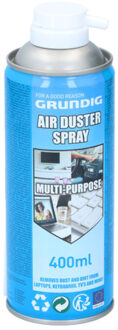 Grundig Perslucht spuitbus - 400ml - air duster - voor pc - reiniger - compressed air