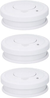 Grundig Rookmelder - 3x - wit - optische rookmelder - infrarood - 10 cm