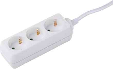 Grundig Stekkerdoos wit 3-voudig 1,5M