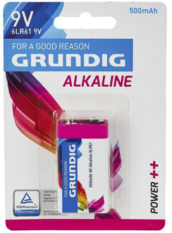 Grundig V9 Plus batterij - 3x stuks - alkaline - LR61 - 9V - niet oplaadbaar