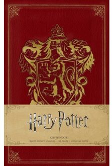 Gryffindor Ruled Pocket Journal