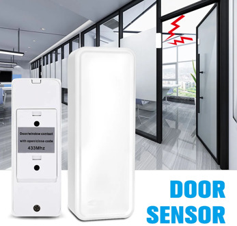 GS-WDS07 433MHz Wireless Door Magnetic Strip Home Security Smart Window Door Sensor Detector for Security Alarm Home System