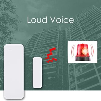 GS-WDS07 Draadloze Deur Window Sensor Beveiliging Magnetische Strip 433 Mhz Voor Home Office Veiligheid Alarmsysteem Beveiliging Apparaat