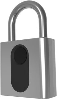 GS40F Smart Vingerafdruk Hangslot Usb Oplaadbare Lock Gym Kast Vingerafdruk Slot Slaapzaal Magazijn Anti-Diefstal Slot
