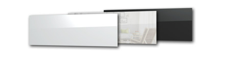 GS500 glazen infrarood paneel wit 120x40cm 500W