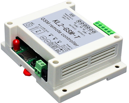 GSM 2 Way Relay Controller SMS Call Temperature Sensor Remote Control Smart Home Automation SIM Switch Garage Door Opener