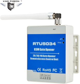 GSM Gate Opener Access Relay switch Remote Control by Free Call Home Alarm System Security for Automatic Door Opener RTU5034