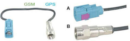GSM/ GPS Fakra adapter 11150701