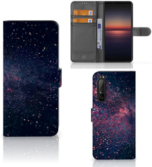 GSM Hoesje Sony Xperia 1 II Flip Cover Stars