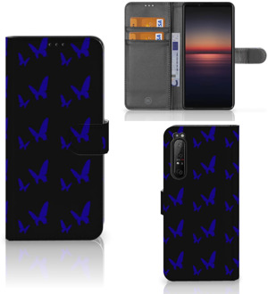 GSM Hoesje Sony Xperia 1 II Flipcase Vlinder Patroon