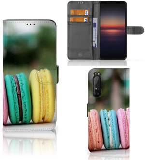 GSM Hoesje Sony Xperia 1 II Flipcover Maken Macarons