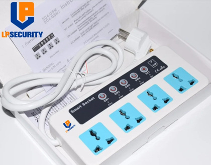 GSM Phone/Call/SMS Remote Control Wireless Smart Extension Electrical Socket Outlet/4 Outlets/EU/US plug