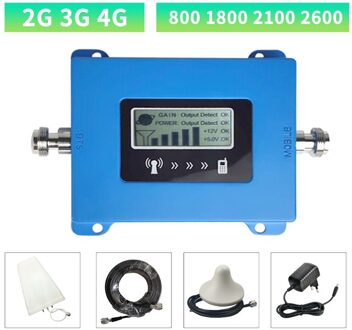 Gsm Repeater 2G 3G 4G 800 1800 2100 2600 Lte Cellulaire Signaal Versterker 4G Cellulaire Amplifie mobiele Dcs Signal Booster Repeater Band3 1800MHz