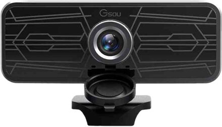 Gsou 1080P Webcam Ingebouwde Dual Microfoons Plug-En-Play Voor Pc Usb Full Hd Video camera Webcasts Online Lessen