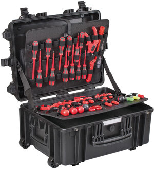 GT 53-26 PEL Waterdichte gereedschapskoffer met wielen en telescopische handgreep - GT-53-26-PEL