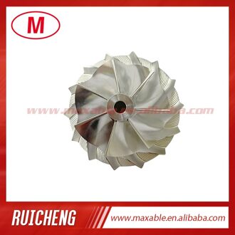 GT15-25 41.58/56.03 Mm 7 + 7 Blades Hoge Prestaties Turbo Billet/Frezen/Aluminium 2618 Compressor Wiel