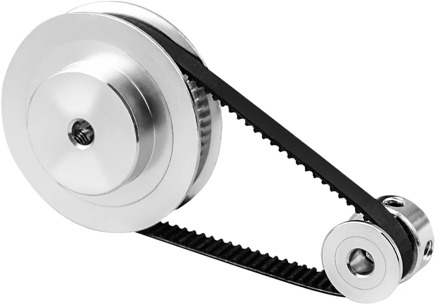 GT2 Timing Belt Pulley 60teeth 20teeth 5mm/8mm Reduction 3:1/1:3 belt width 6mm for 3D printer accessories