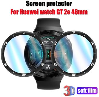 GT2E Zachte Beschermende Film Voor Huawei Horloge Gt 2e Hd Tpu Screen Protector Film Voor Huawei Horloge Gt 2E 2e 46Mm Smart Horloge Film 2stk