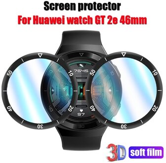 GT2E Zachte Beschermende Film Voor Huawei Horloge Gt 2e Hd Tpu Screen Protector Film Voor Huawei Horloge Gt 2E 2e 46Mm Smart Horloge Film 2stk