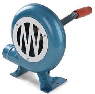 Gtbl 120W Hand Crank Fan Air Blower Ijzer Versnelling Handleiding Grill Fire Starter Vlam Exciter Voor Bbq Picknick Outdoor camping Wandelen