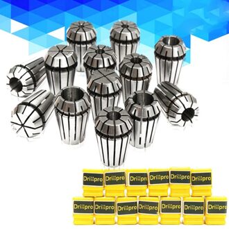 Gtbl 13Pcs 1-13Mm ER20 Spring Collet Set Cnc Workholding Graveren & Frezen Draaibank