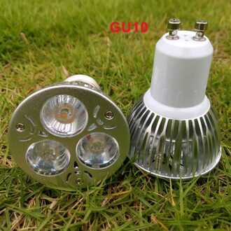 GU 10 LED Lampen Spot Light 3 leds AC 85 ~ 265 V Warm Koud Wit Blauw Rood Geel Groen GU10 High Power Watt Lights Lamparas warm wit