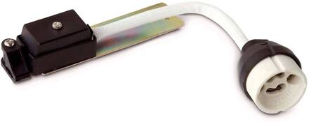 GU10-fitting voor inbouwlampen Hyde wit, zwart