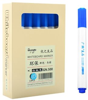 Guangna De Kantoorbenodigdheden Whiteboard Markers Voor Kinderen Briefpapier Voor School White Board Viltstiften Klaslokaal Levert Blauw