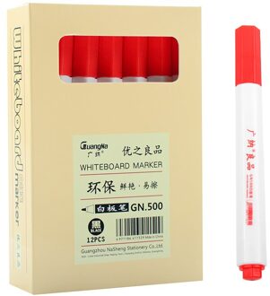 Guangna De Kantoorbenodigdheden Whiteboard Markers Voor Kinderen Briefpapier Voor School White Board Viltstiften Klaslokaal Levert Rood