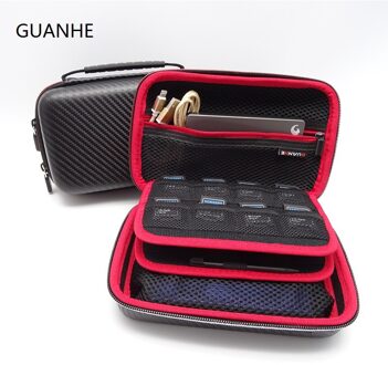 Guanhe Usb Flash Disk Power Bank Reizen Draagtas Cover Voor Harde Schijf, Ssd, nintendo 3DS Xl/3DS Xl 3 Dsxl/Ll