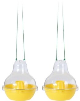 Guard and Care 2x Wespenvangers/wespenvallen geel 20 cm