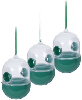 Guard and Care 6x Wespenvangers/wespenvallen groen 12 cm