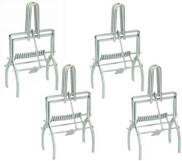 Guard and Care Mollenklem - 4x - 18 x 13 x 11 cm - mollenverjager - mollen klemmen - mollenval