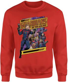 Guardians of the Galaxy Galaxy Sweatshirt - Red - XS