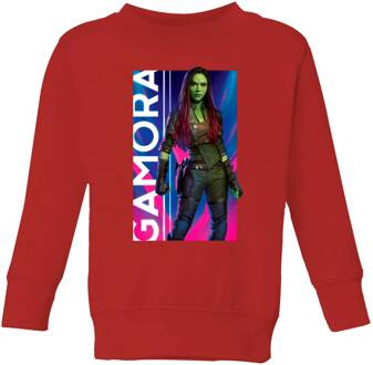 Guardians of the Galaxy Gamora Kids' Sweatshirt - Red - 122/128 (7-8 jaar) Rood - M