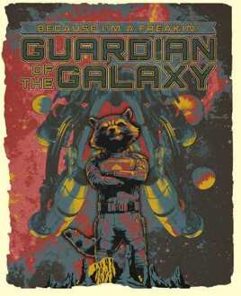 Guardians of the Galaxy I'm A Freakin' Guardian Of The Galaxy Men's T-Shirt - Cream - XL
