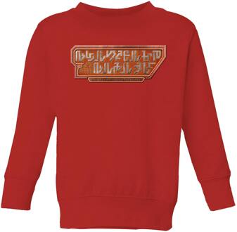 Guardians of the Galaxy Language Logo Kids' Sweatshirt - Red - 110/116 (5-6 jaar) Rood
