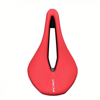 Gub 1183 Weg Mountainbike Zetel Fietszadel Hollow Microfiber Leer Ademend Comfortabele Titanium Boog Carbon Seat EC90 rood