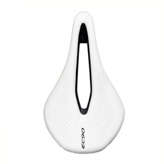 Gub 1183 Weg Mountainbike Zetel Fietszadel Hollow Microfiber Leer Ademend Comfortabele Titanium Boog Carbon Seat EC90 wit