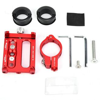 Gub G86 Fiets Stuur Extender Rack Verstelbare Houder Ondersteuning Stand Voor Telefoon Mount Bike Fietsen Accessoires G-86 Rood
