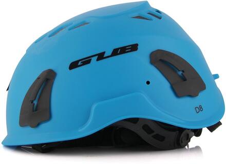 Gub Helm D8 Mtb Fietshelm Multi-Functionele Mountain Downhill Klimmen Fiets Sport Fietsen Helm Paard Integraal Gegoten Blauw