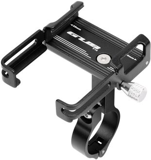 Gub P10 Aluminium Fiets Telefoon Houder Voor 3.5 "Tot 6.2" Telefoon Fiets Stand Scooter Motorfiets Mount Ondersteuning Stuur clips 02