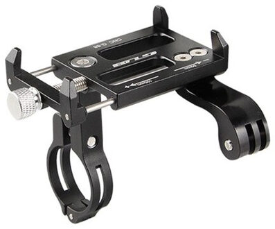 GUB Veelzijdige Aluminium Fiets Motorfiets GPS Telefoon Licht Mount Houder Voor 3.5-7.2 inch Telefoon Beugel Ondersteuning Bike Sport camera zwart