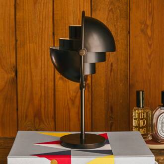 Gubi Akku-tafellamp-Multi-Lite, zwart, staal, hoogte 30 cm