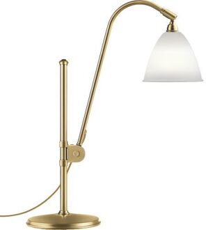 Gubi Bestlite BL1 16 Tafellamp - Messing & Porselein Wit