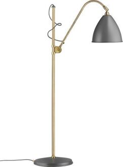 Gubi Bestlite BL3 M 21 Vloerlamp - Messing & Mat grijs