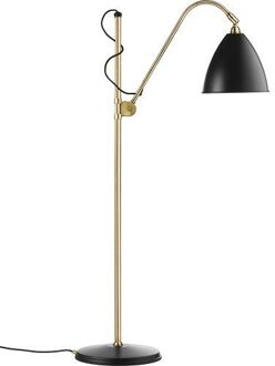 Gubi Bestlite BL3 M 21 Vloerlamp - Messing & Mat zwart