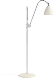 Gubi Bestlite BL3 S 16 Vloerlamp - Chroom & Mat wit