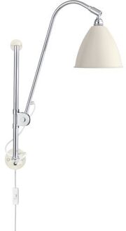 Gubi Bestlite BL5 wandlamp wit/chroom